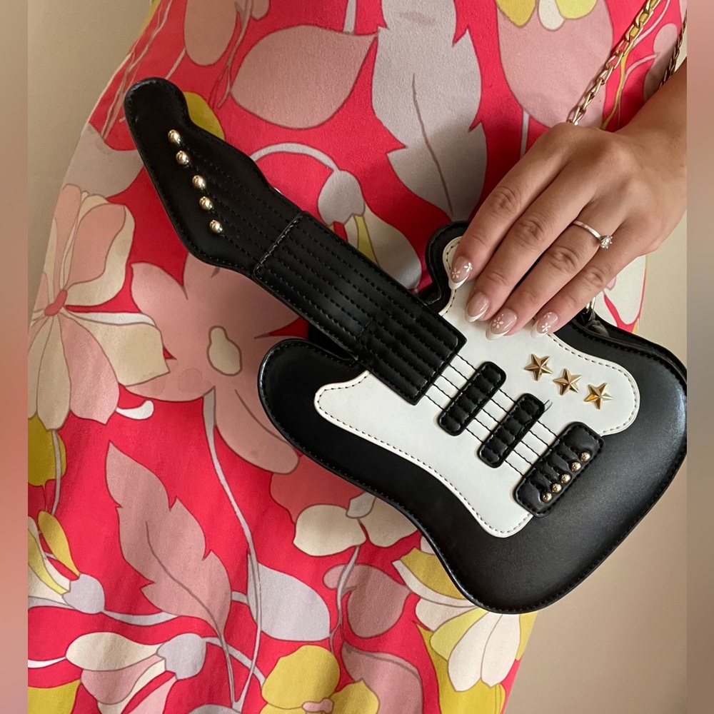 Guitar Clutch Purse